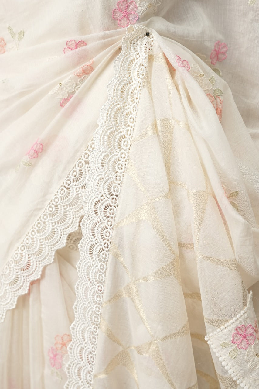 Chanderi Saree TSA3483