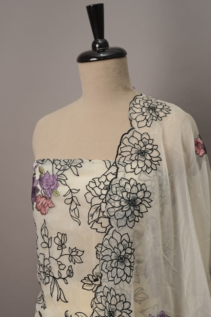 Crushed Organza Salwar TSS3486