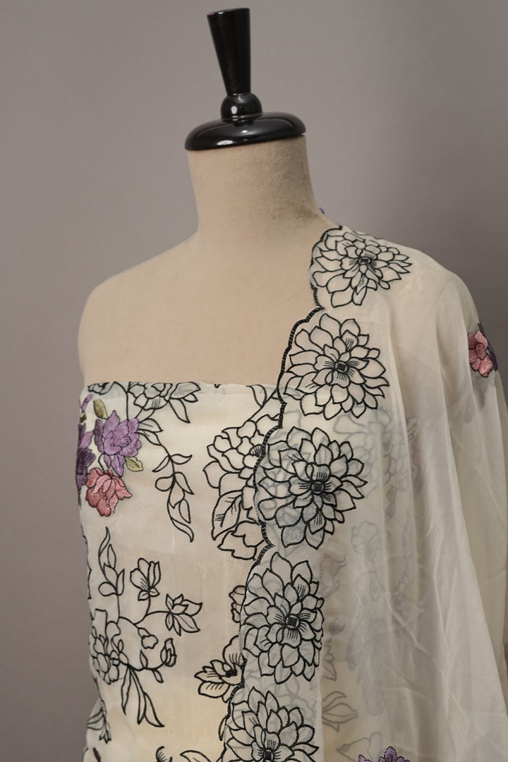 Crushed Organza Salwar TSS3486