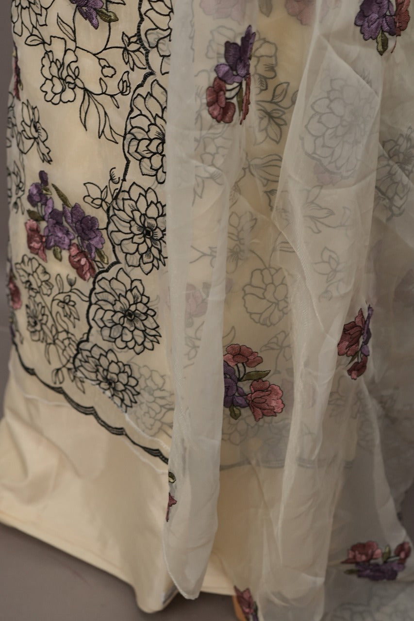 Crushed Organza Salwar TSS3486