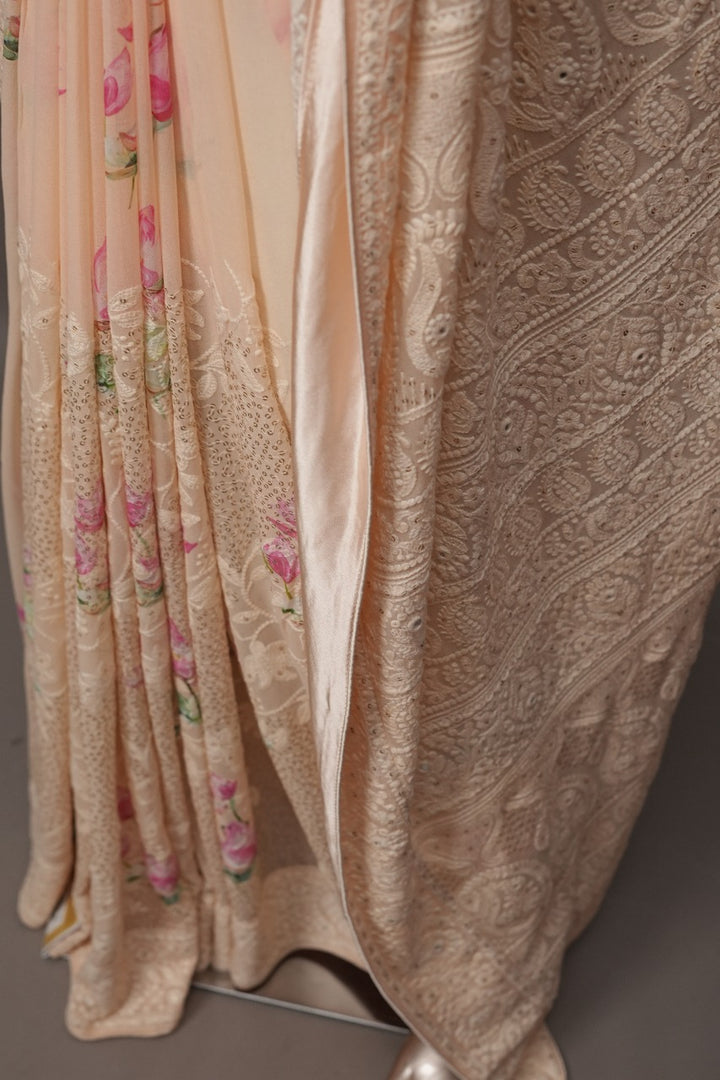 Georgette Saree TSA3489