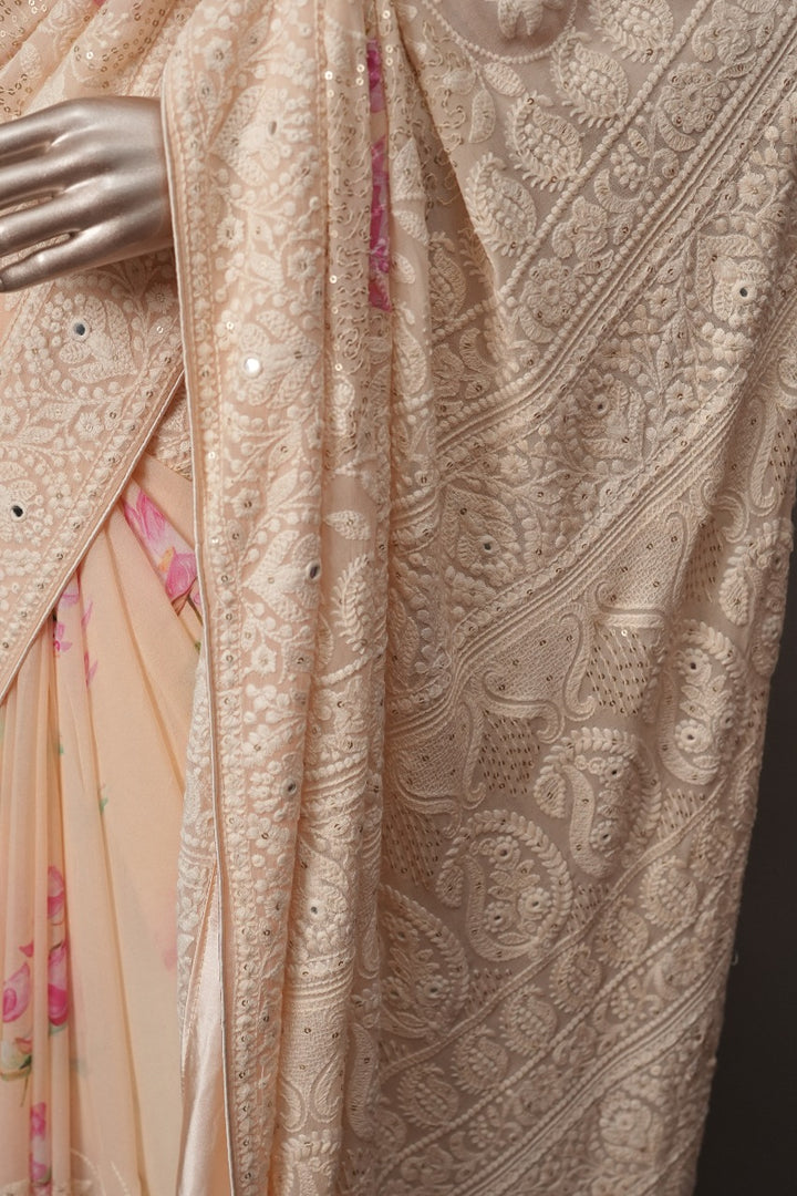 Georgette Saree TSA3489