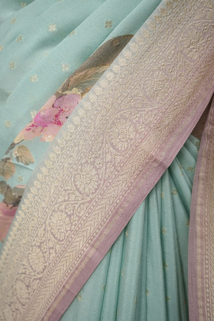 Crepe Silk Saree TSA3495