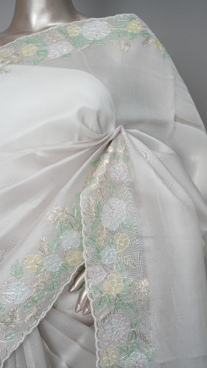 Organza saree TSA3501