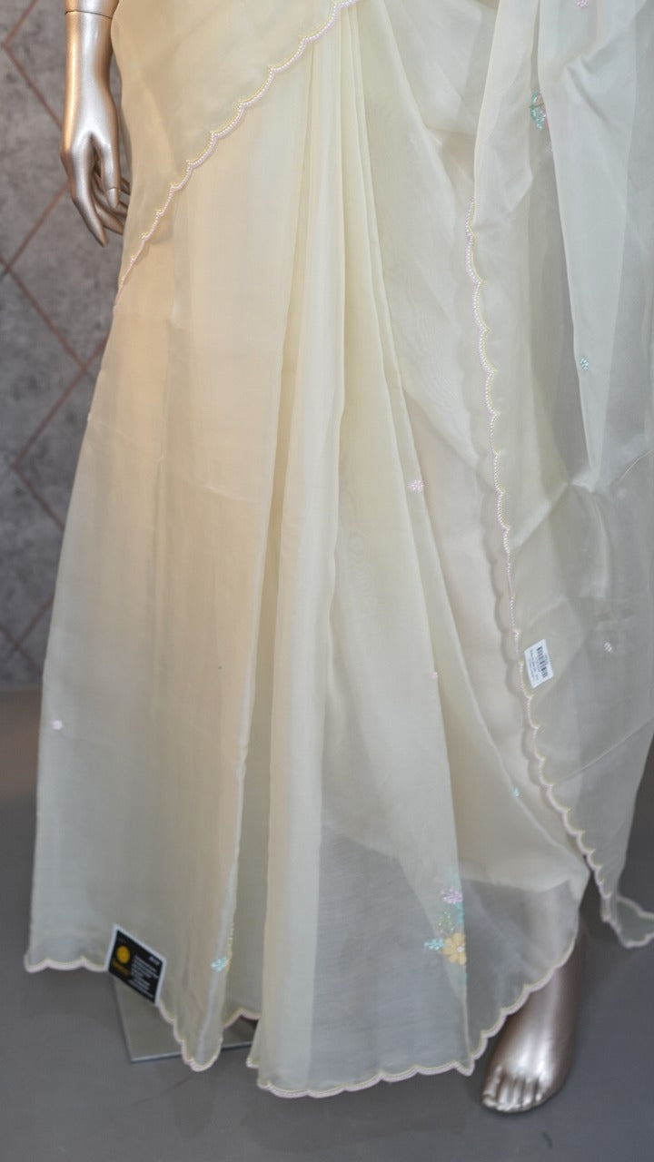 Organza Saree TSA3545