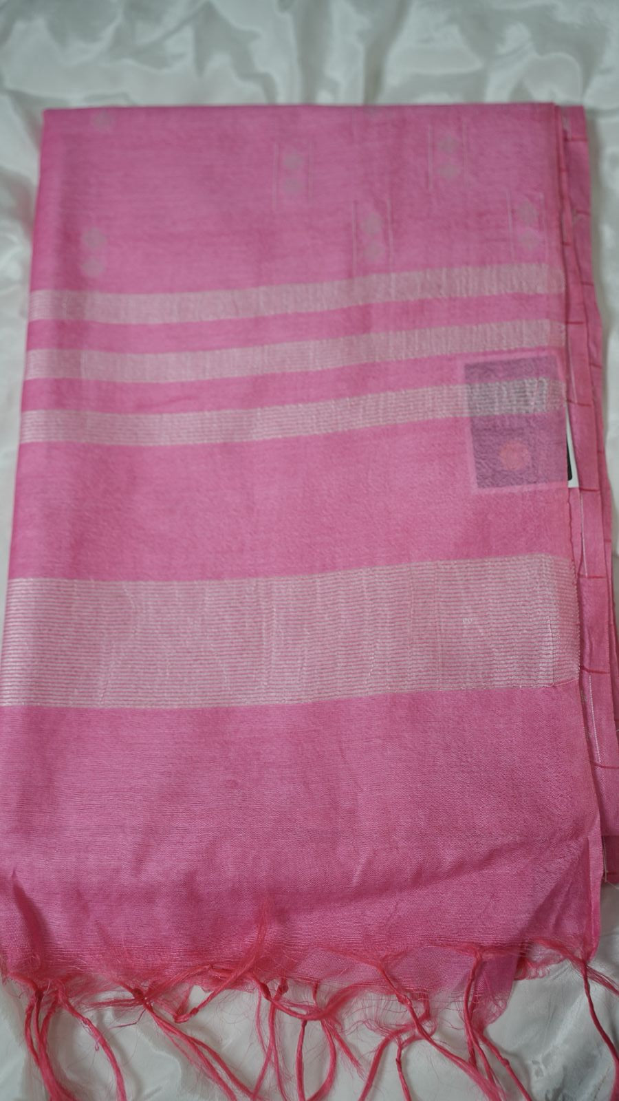 Linen Cotton Saree TSA3594