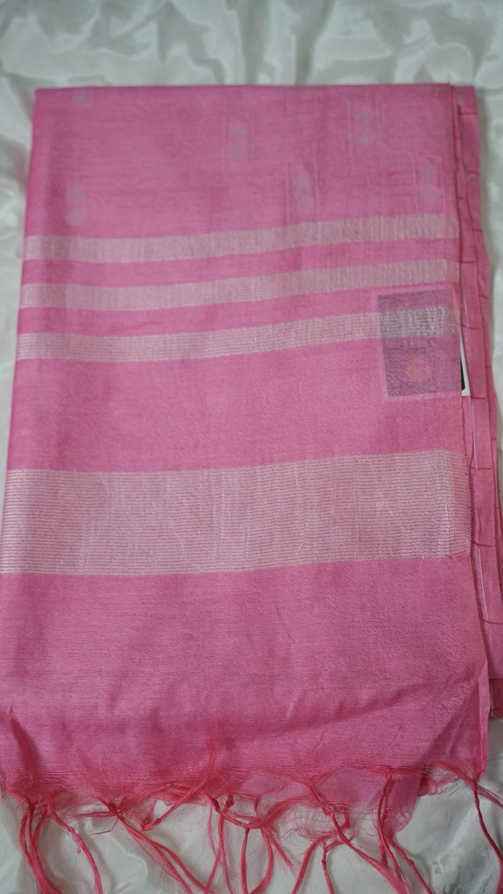 Linen Cotton Saree TSA3594