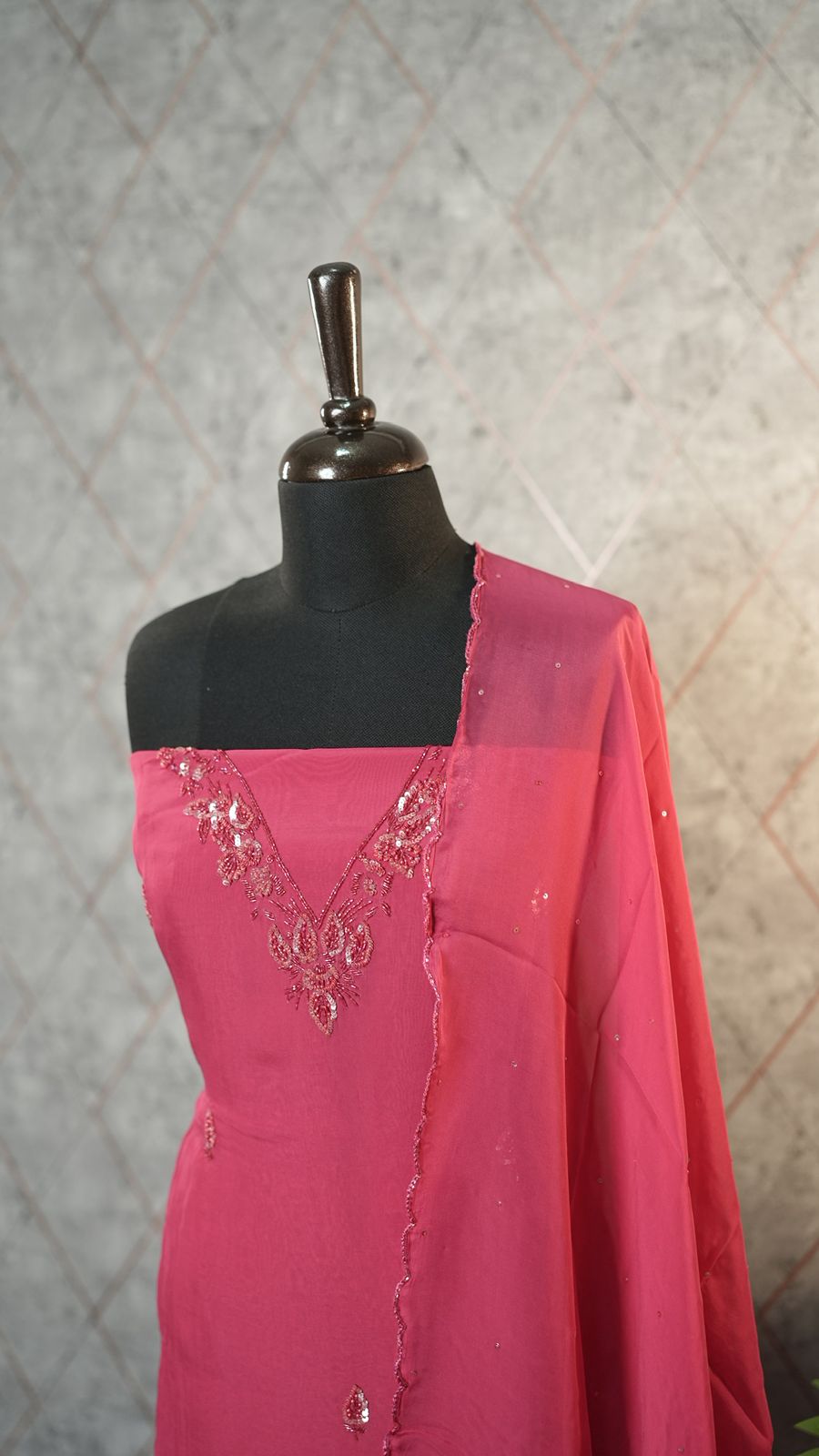 Viscose Organza Salwar TSS3597