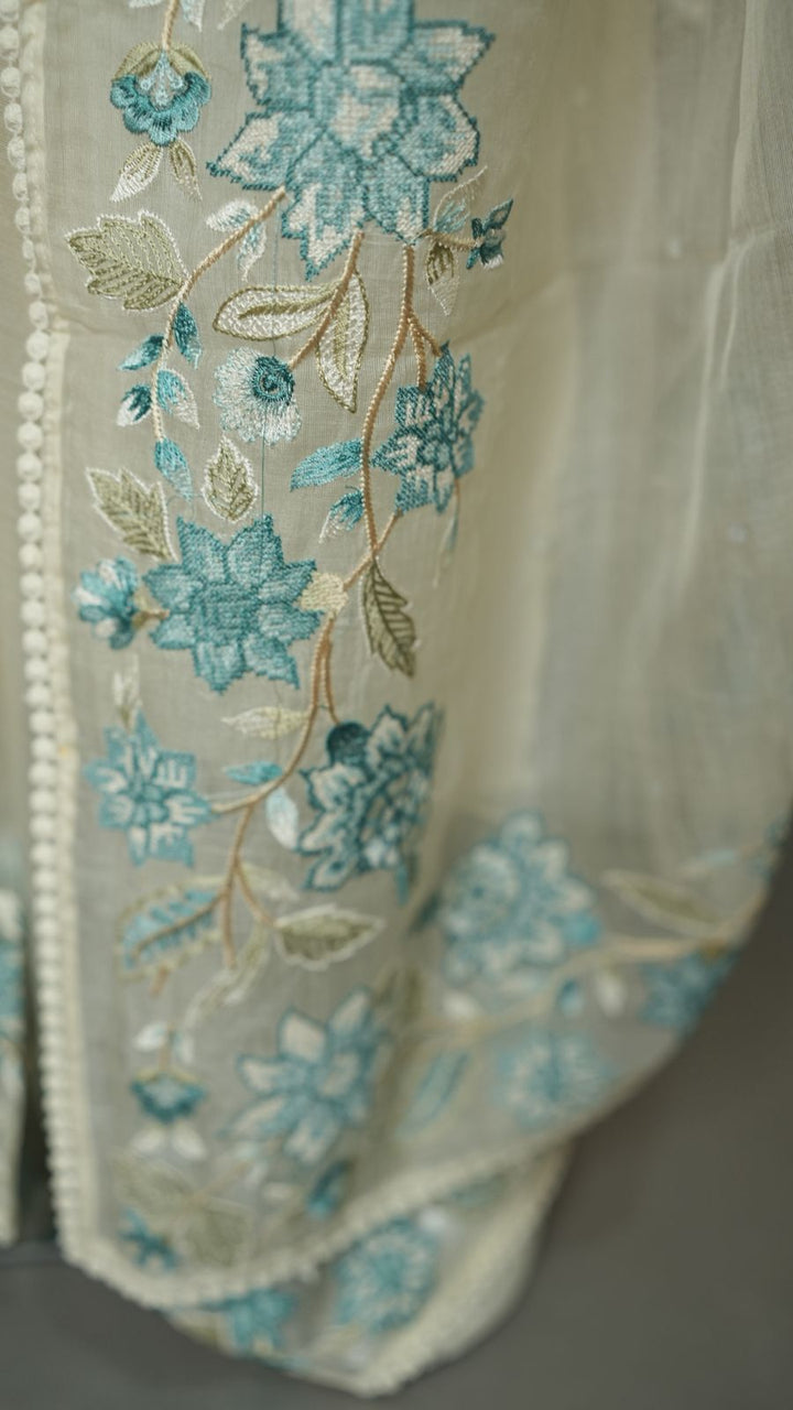 Organza Saree TSA3600