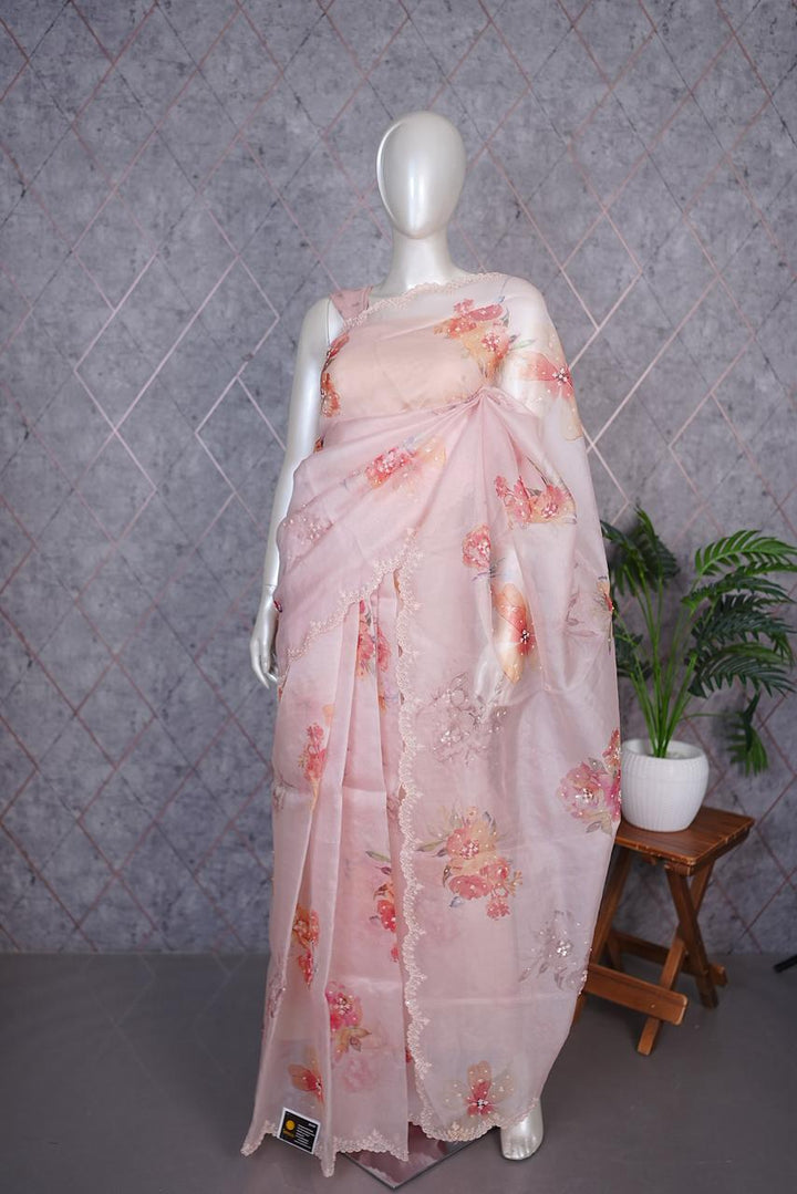 Organza Saree TSA3606