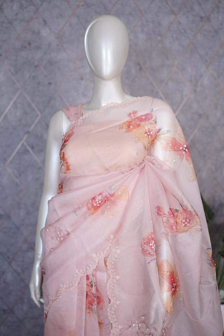 Organza Saree TSA3606