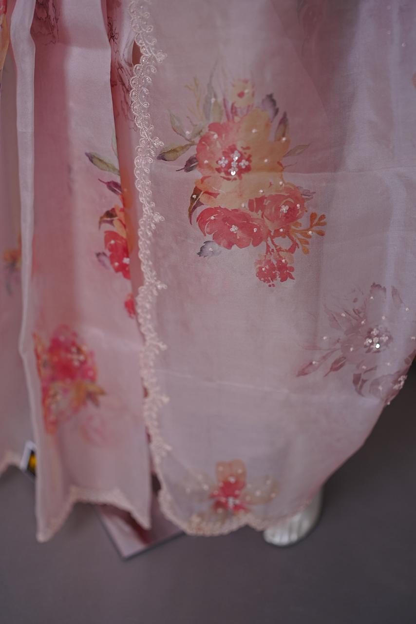 Organza Saree TSA3606