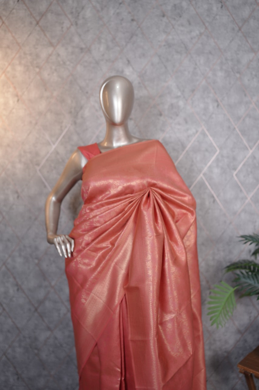 Semi Silk Saree TSA3608
