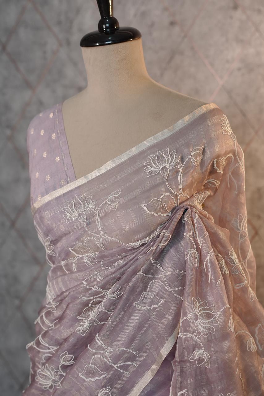 Organza Saree TSA3624