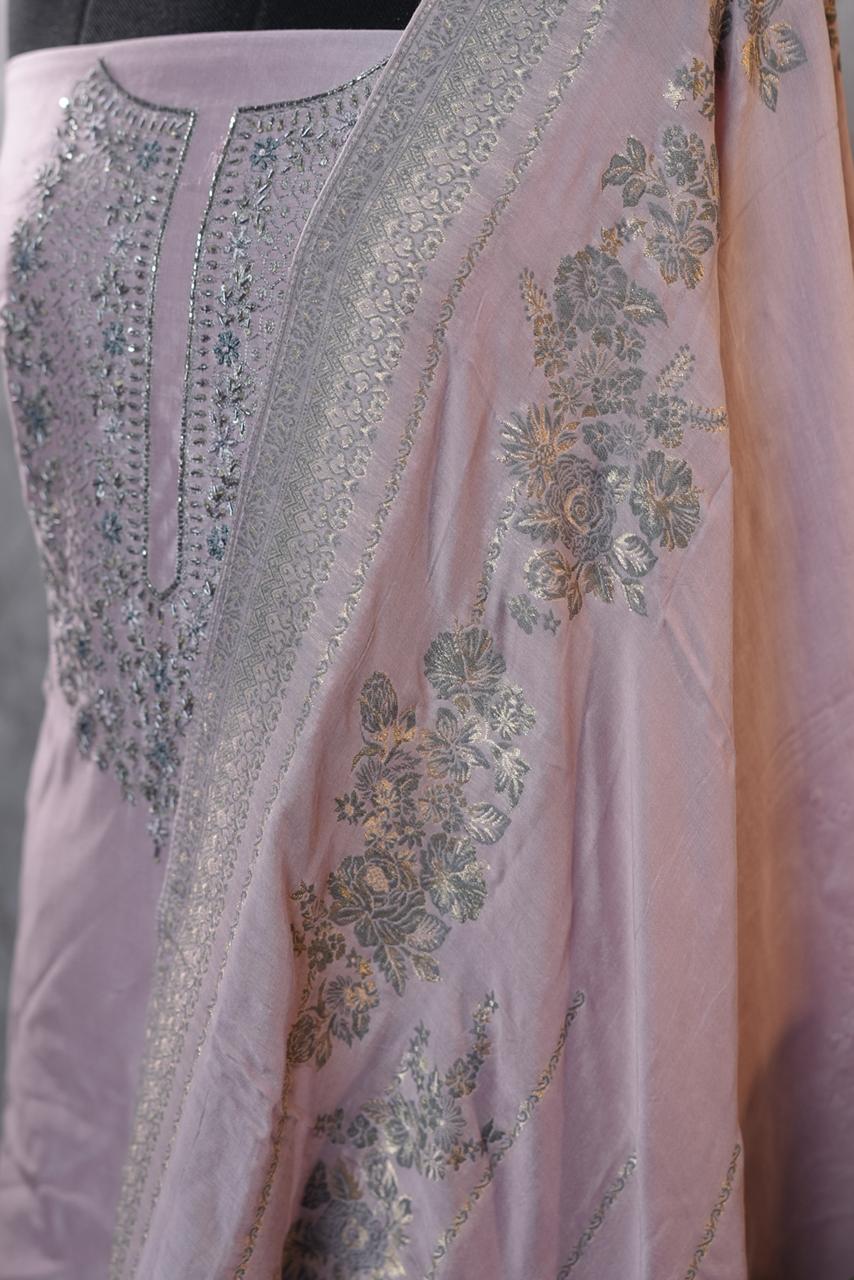 Silk Chanderi Salwar TSS3633