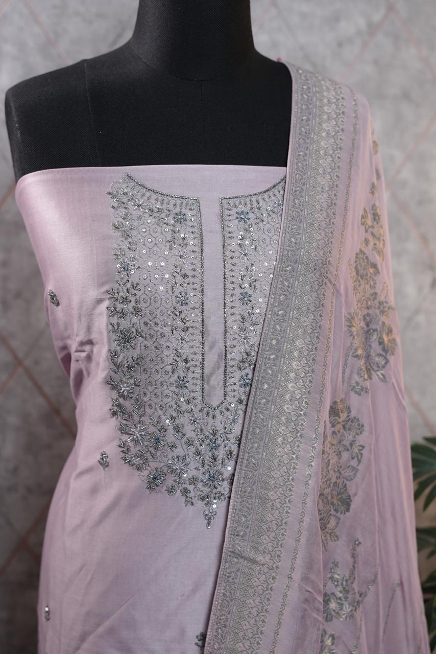 Silk Chanderi Salwar TSS3633