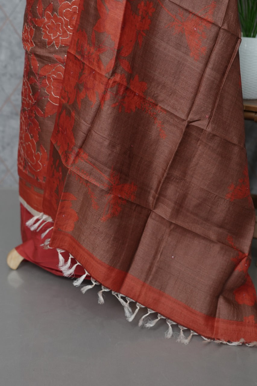 Tussar salwar TSS3635