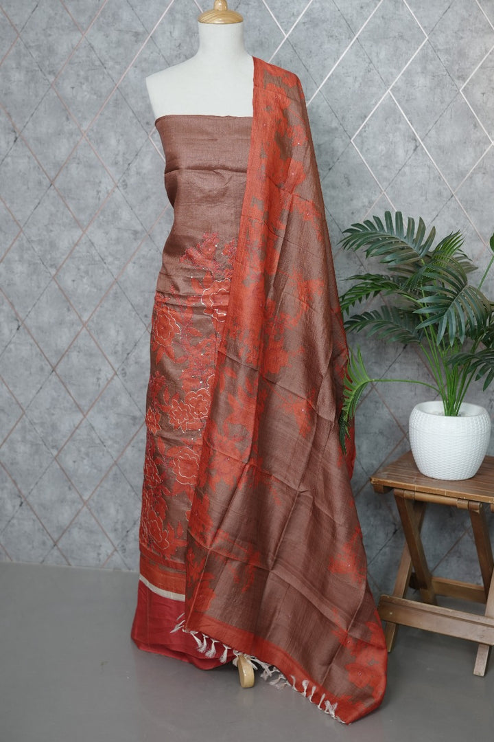 Tussar salwar TSS3635