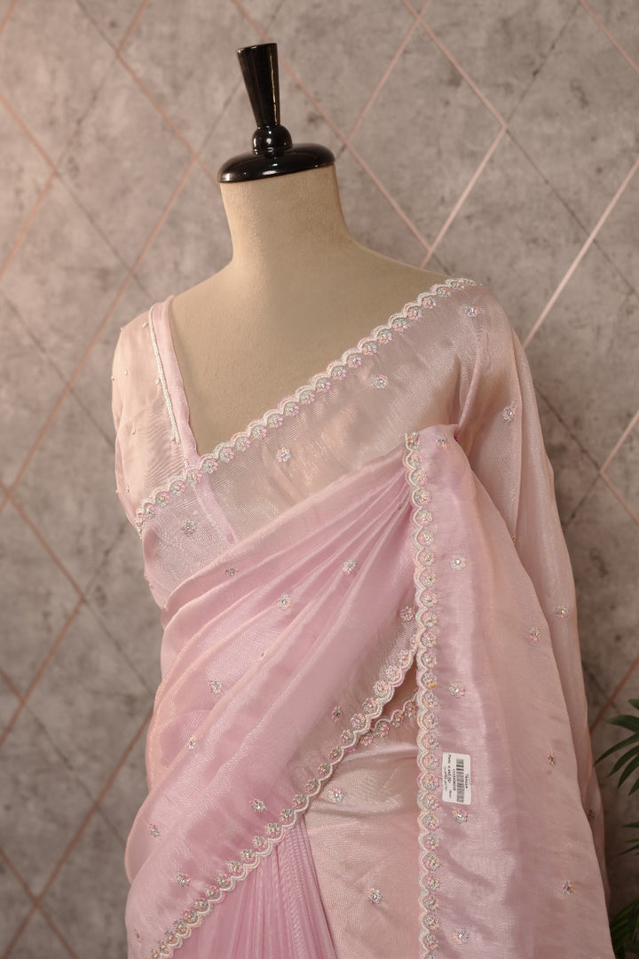 Tissue Organza Saree TSA3634