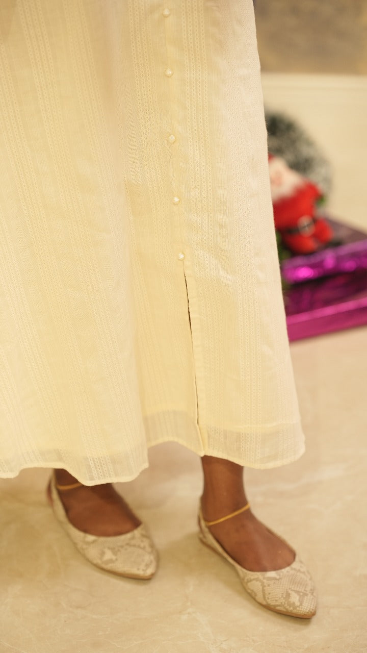 V- neck collared Dress TFR3009