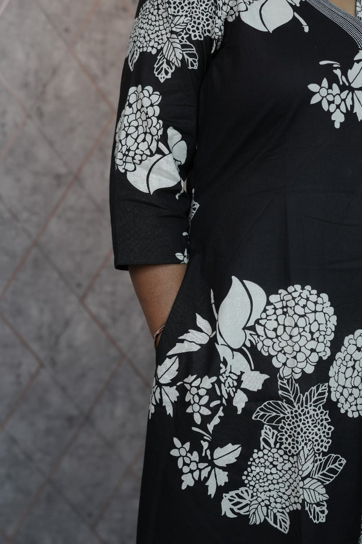 A- line kurta TKT1014