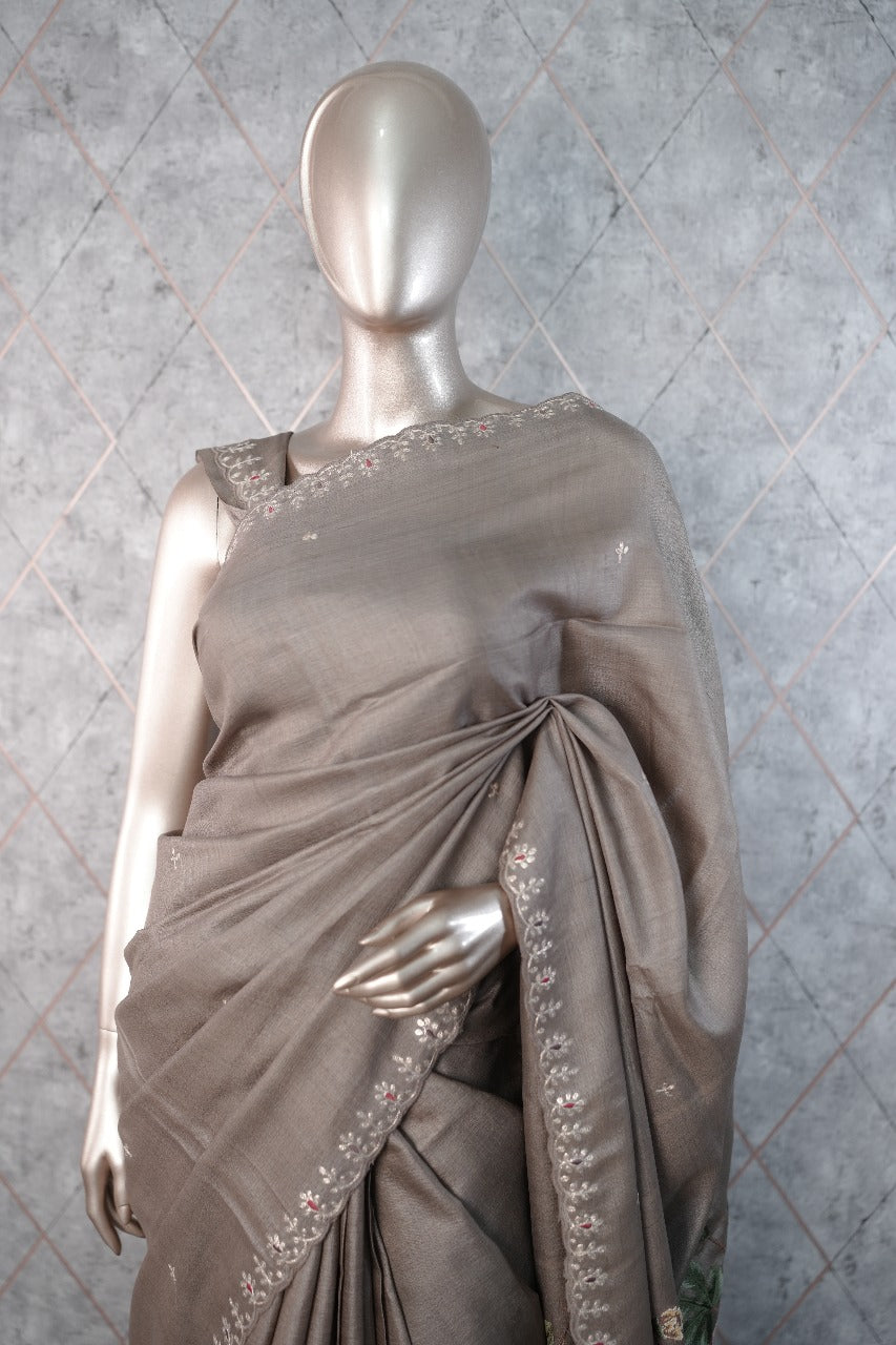 Tussar Saree TSA3649