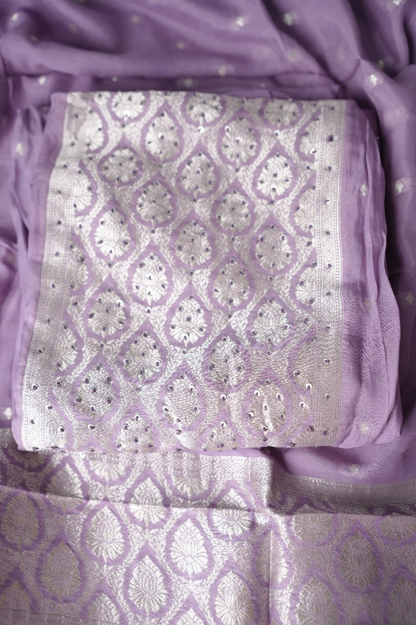 Semi-Banarasi Salwar TSS3650