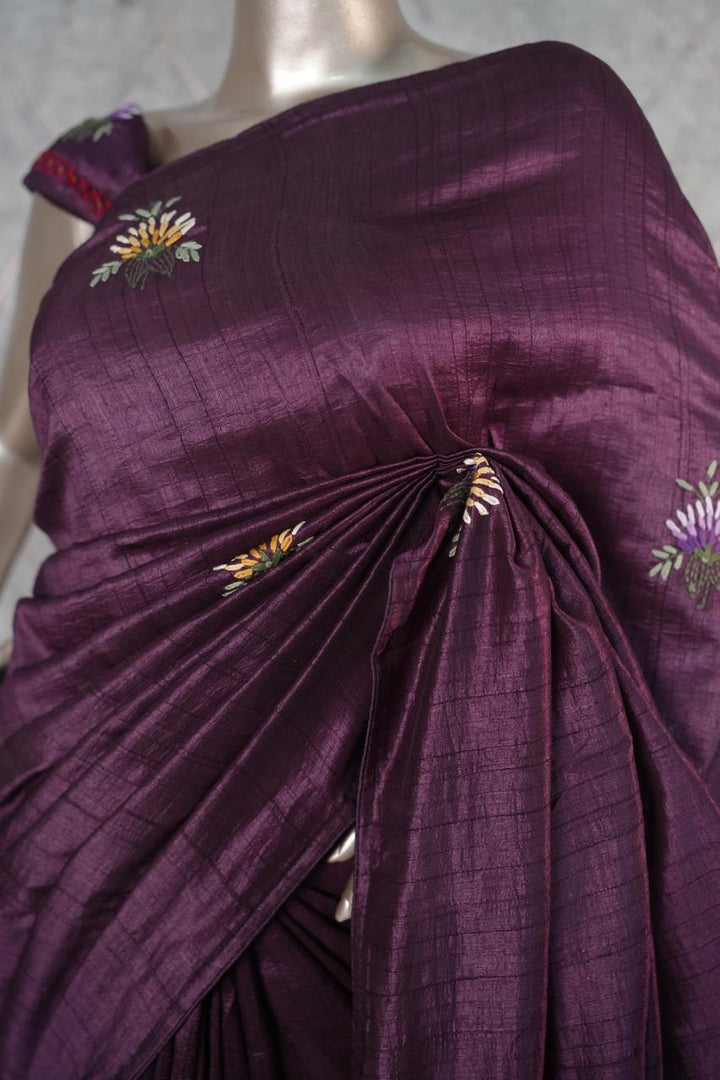 Semi-Silk Saree TSA3658