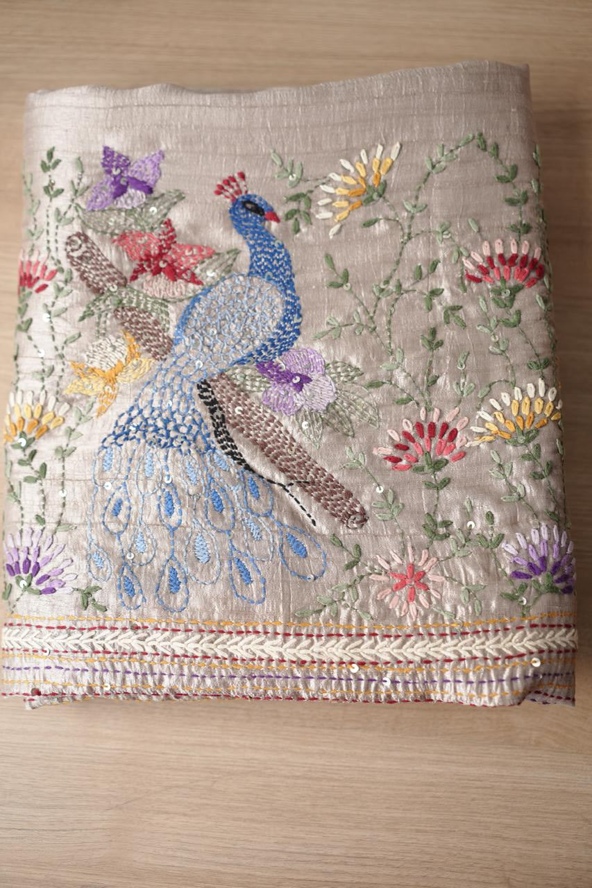 Semi-Silk Saree TSA3658