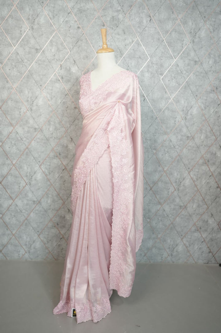 Tissue Organza Saree TSA3670