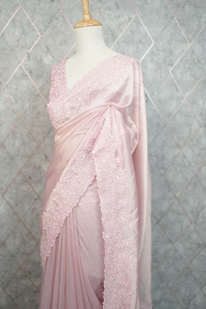 Tissue Organza Saree TSA3670