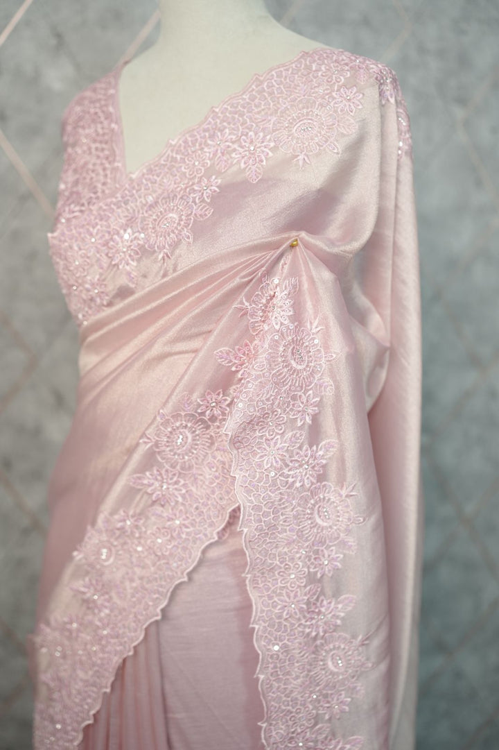 Tissue Organza Saree TSA3670