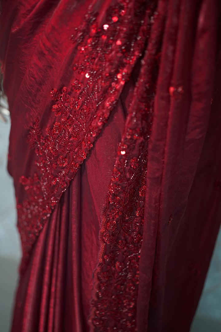 Shimmer Organza Saree TSA3682