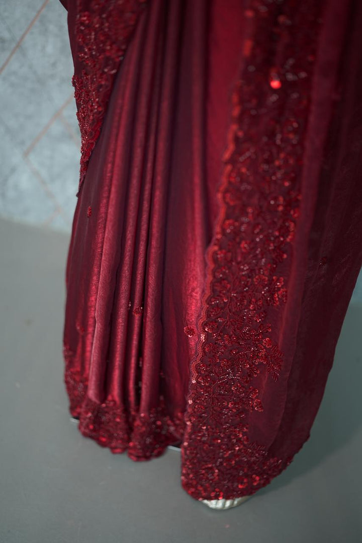 Shimmer Organza Saree TSA3682