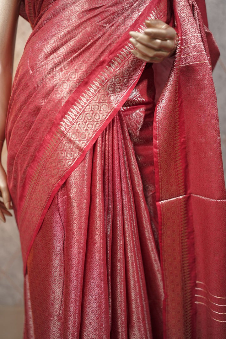 Linen Cotton Saree TSA3695