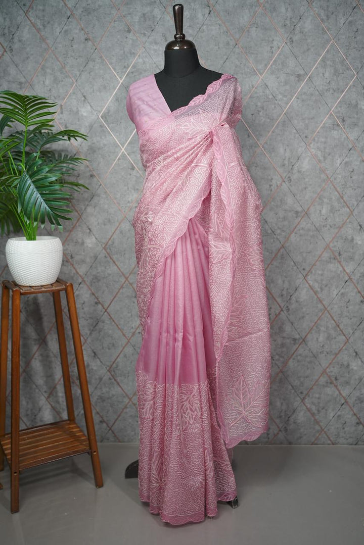 Organza Saree TSA3696