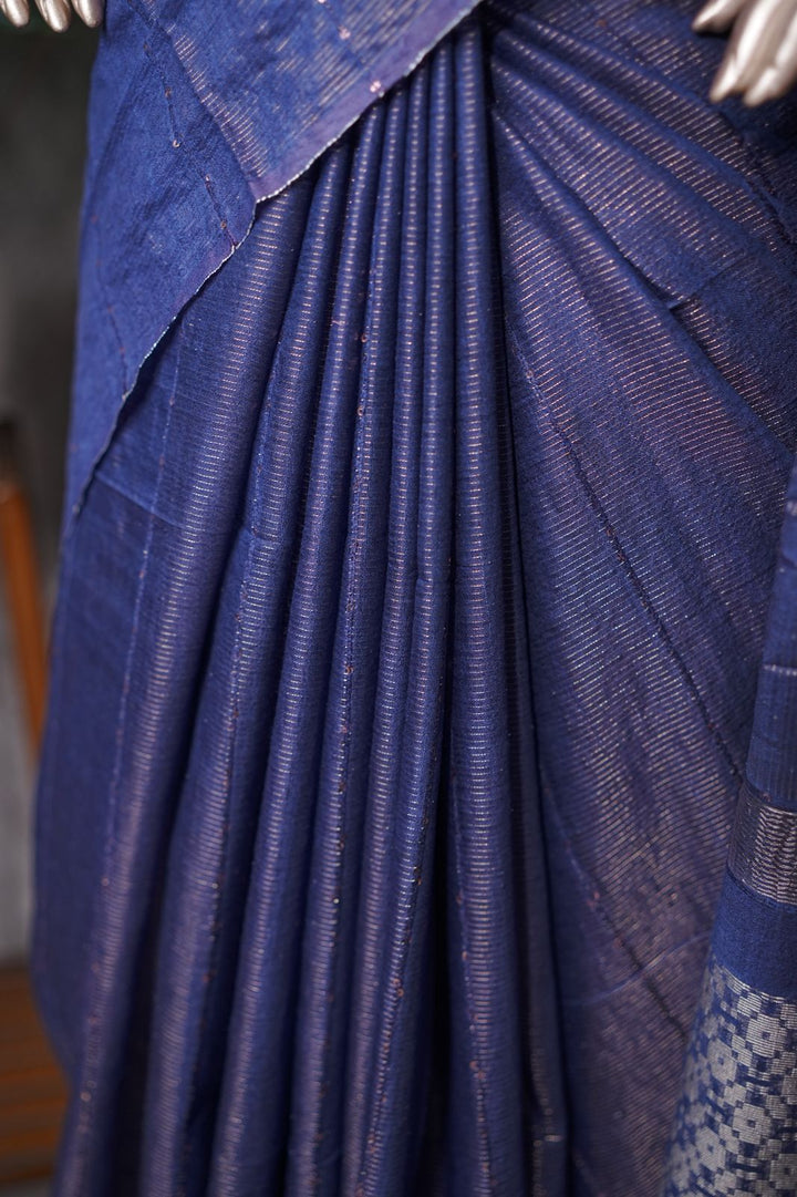 Linen Cotton Saree TSA507