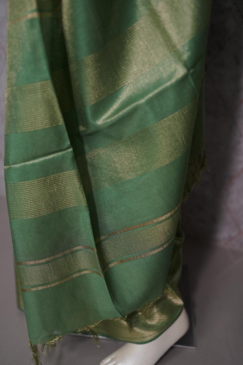 Linen Cotton Saree TSA503