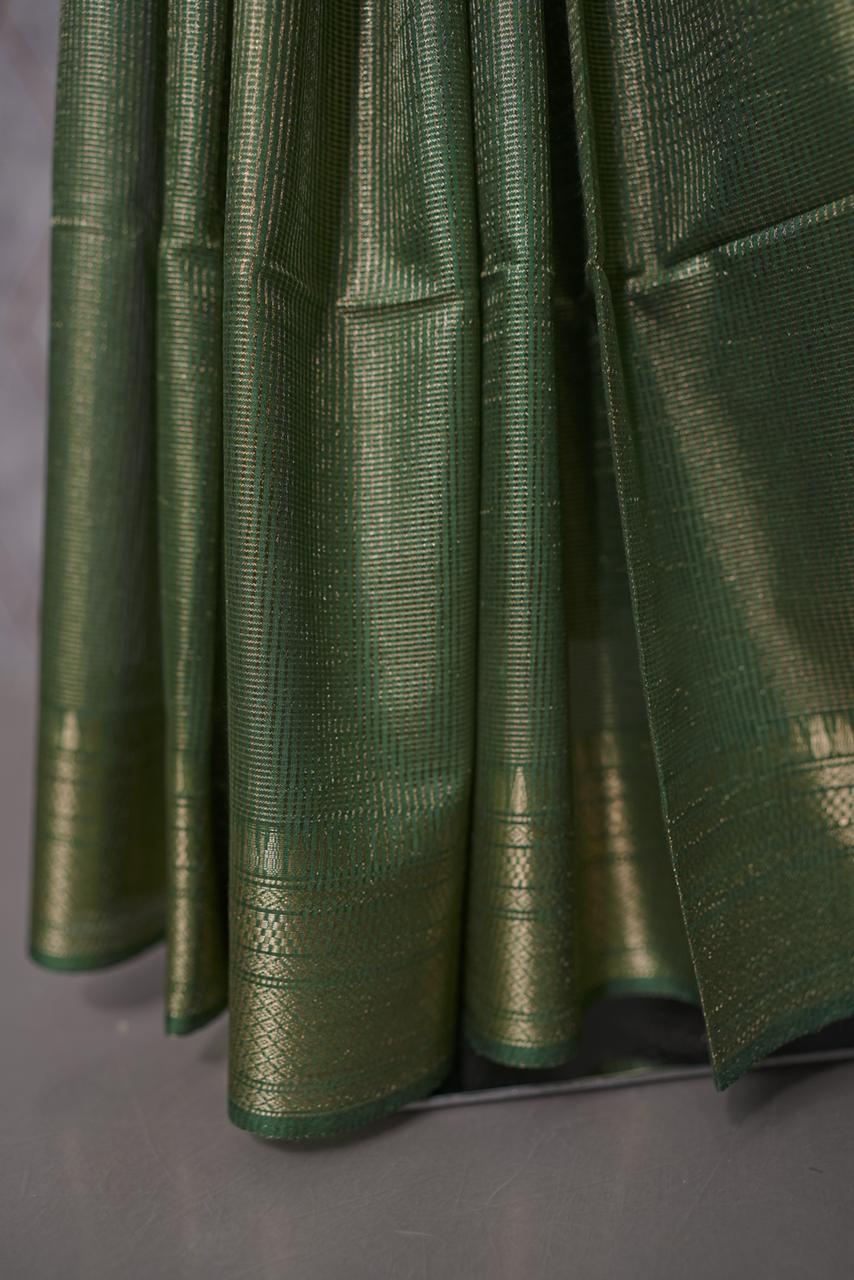 Linen Cotton Saree TSA503