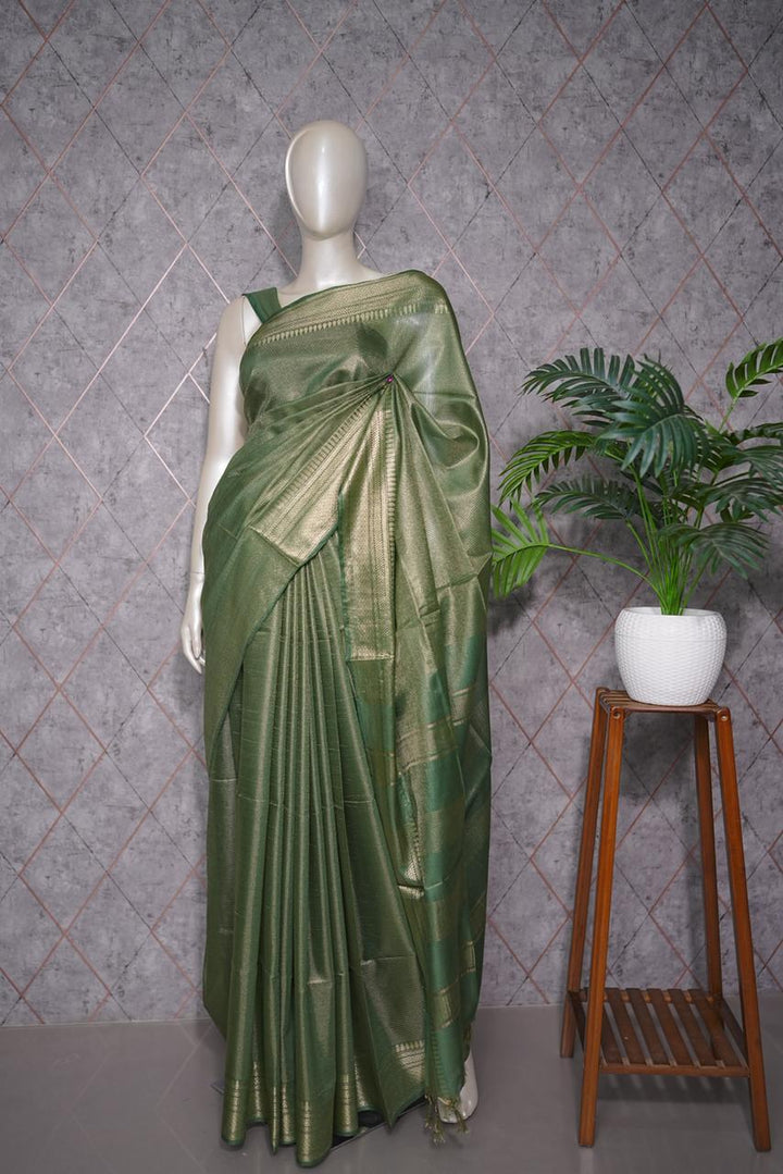 Linen Cotton Saree TSA503