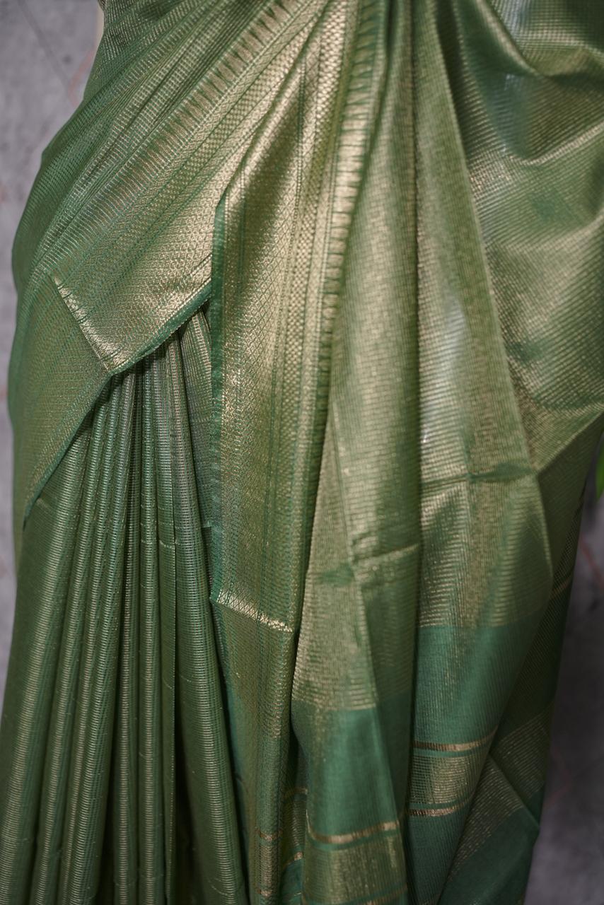 Linen Cotton Saree TSA503