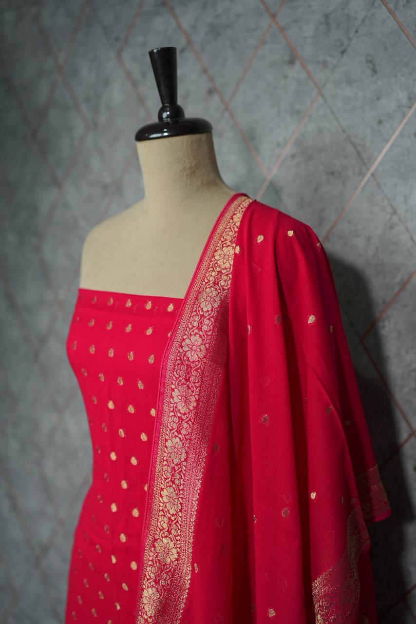 Georgette Banarasi Salwar TSS508