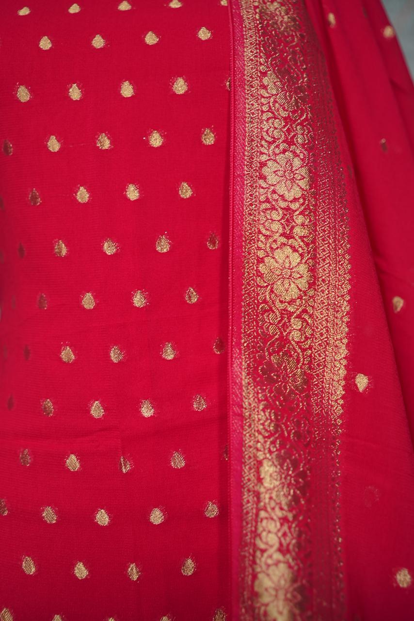 Georgette Banarasi Salwar TSS508