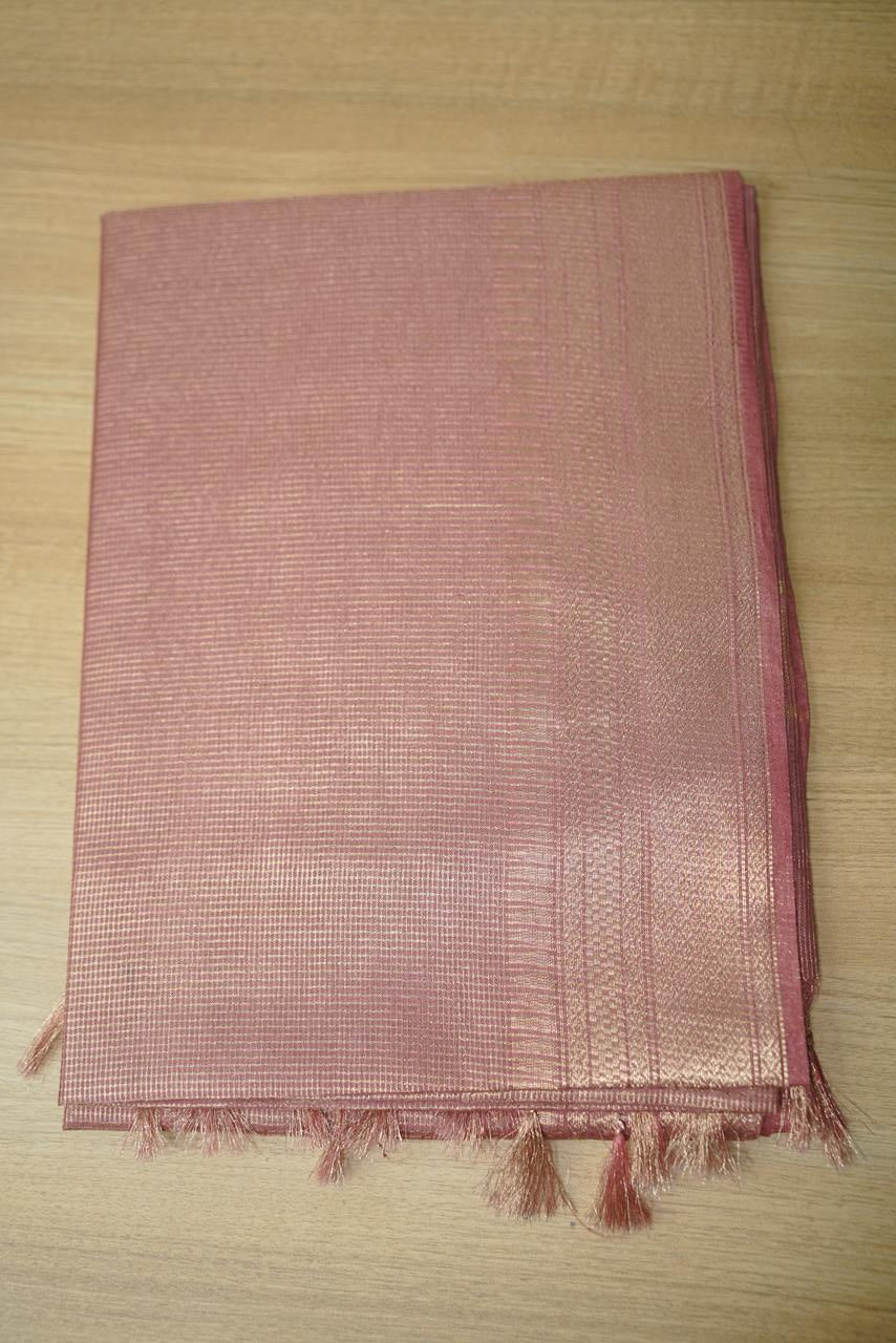 Linen Cotton Saree TSA503