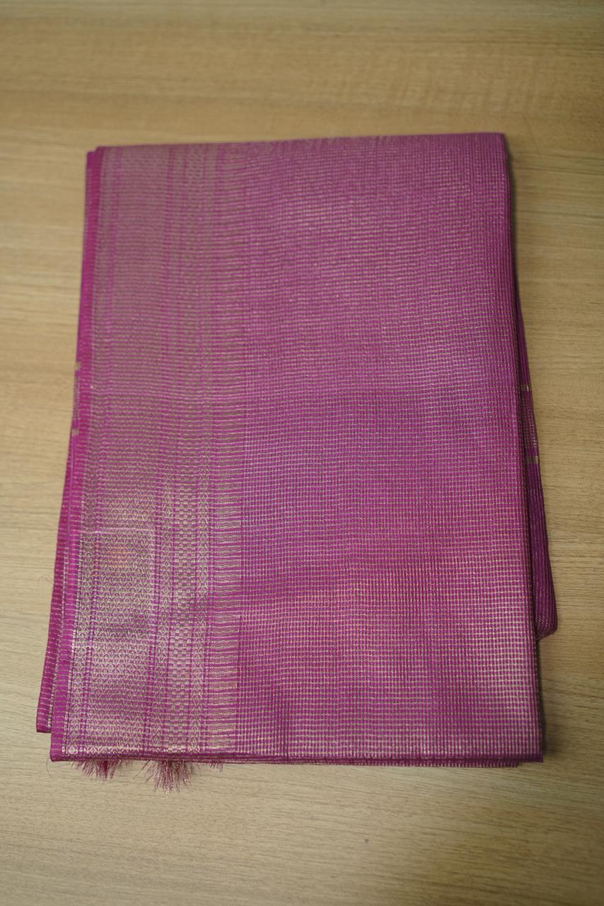 Linen Cotton Saree TSA503