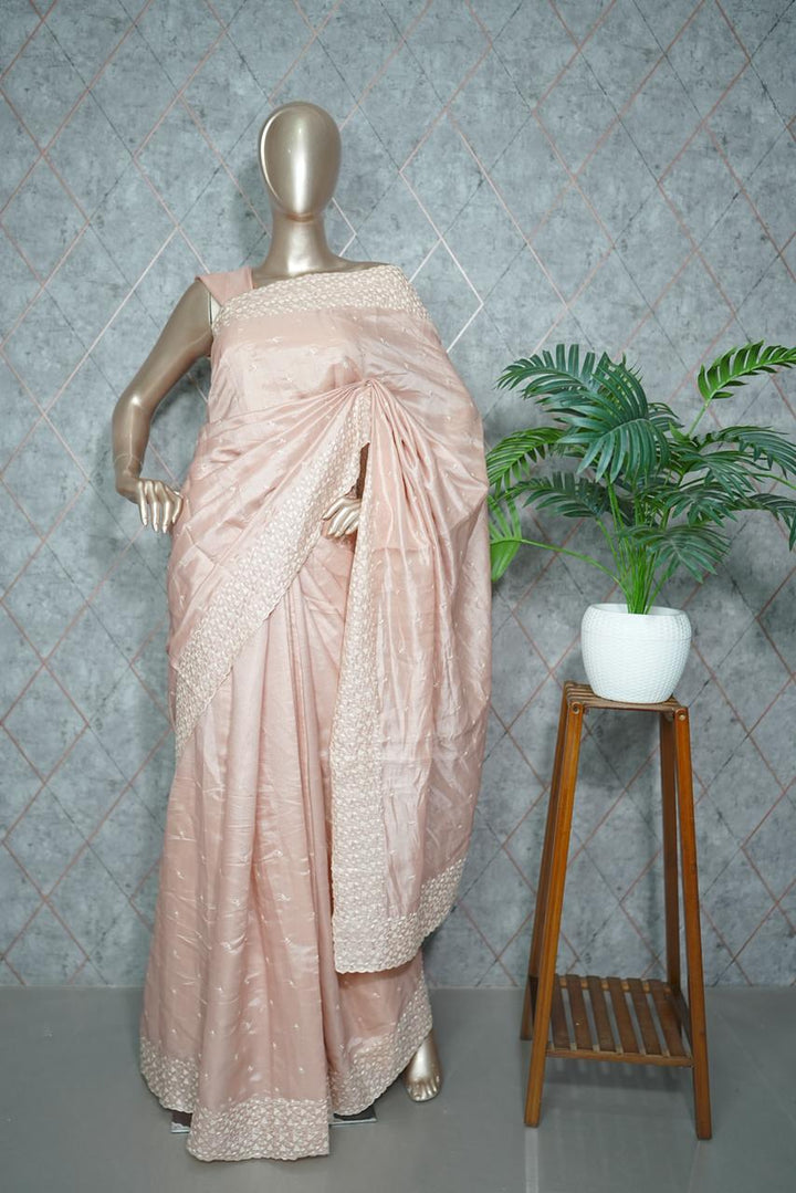 Semi-Silk Saree TSA509