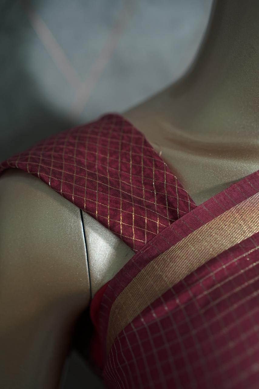 Chanderi Saree TSA3716