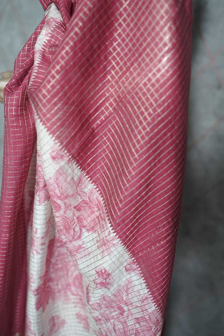Chanderi Saree TSA3716