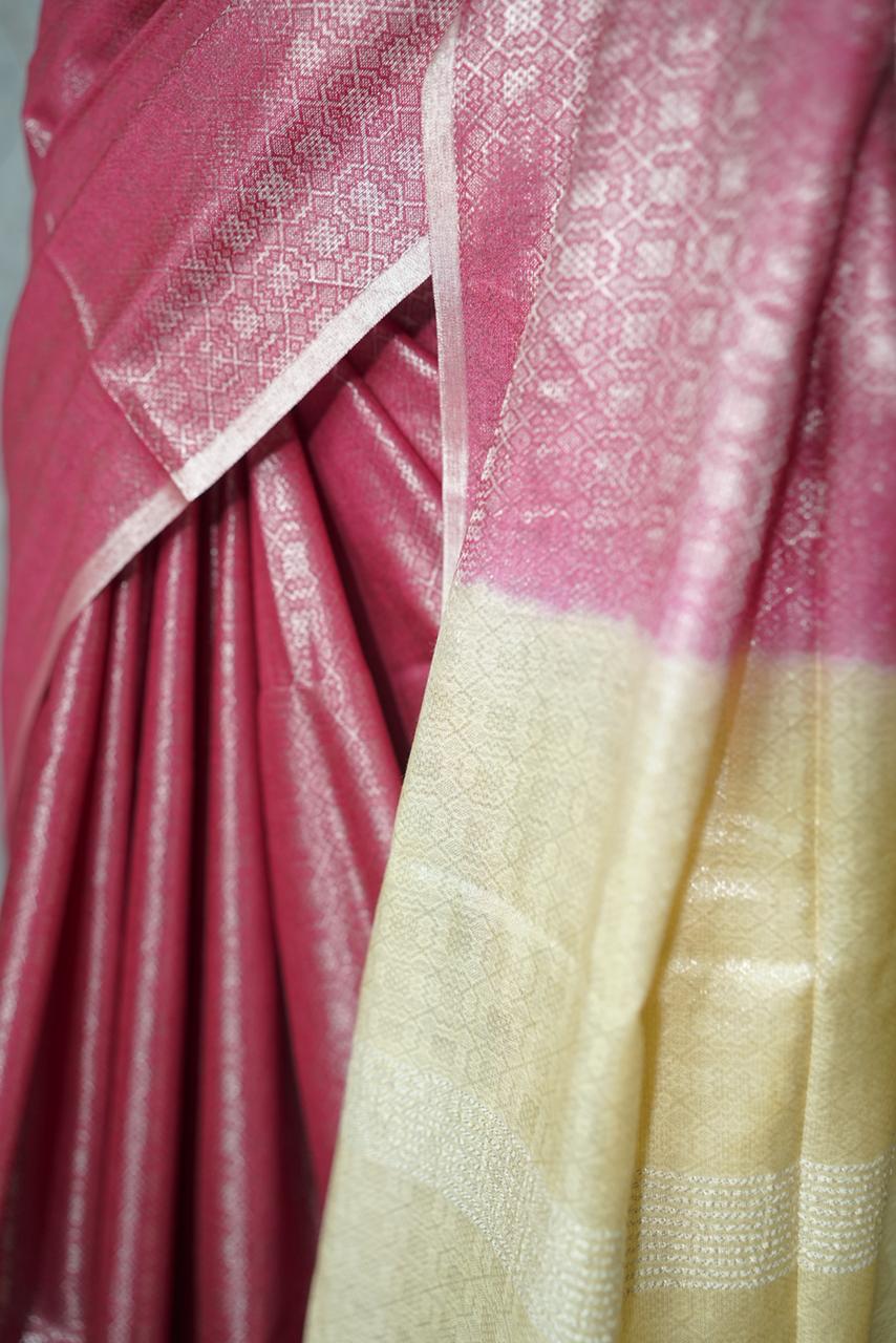 Linen Cotton Saree TSA3704