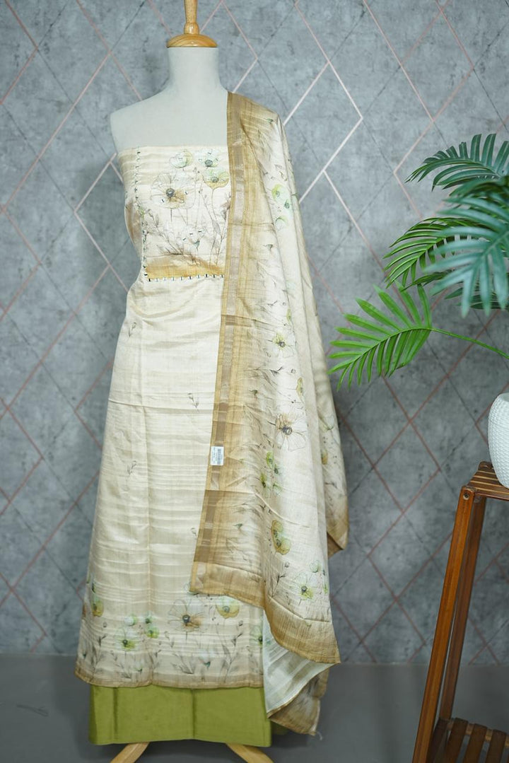 Art Tussar Salwar TSS523